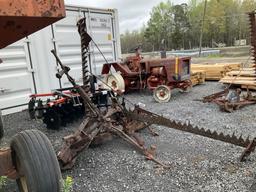 (1132)DEARBORNE 6' SICKLE BAR MOWER W/ PARTS(A)