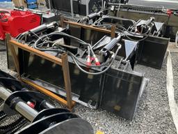 (1018)UNUSED GIYI GY-PG72 SS BUCKET GRAPPLE(A)