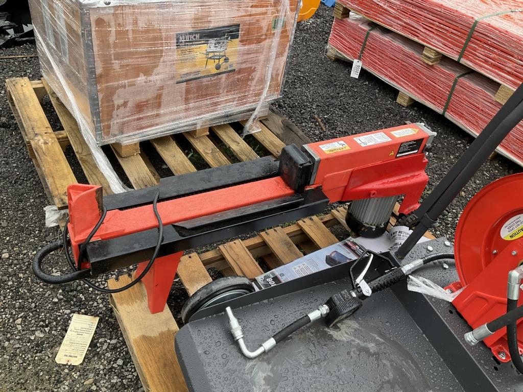 (622)5 TON HORT. ELECTRIC LOG SPLITTER