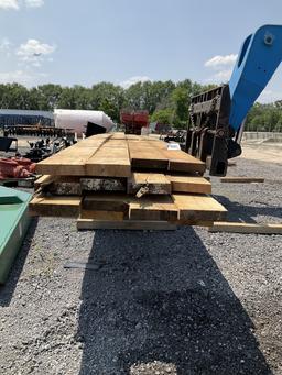 (1141)20PCS OF 2 X 8 X 16 HICKORY LUMBER