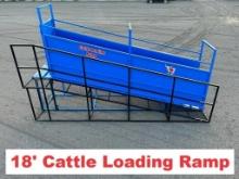 UNUSED IND. AMERICA CATTLE LOADING RAMP C18(A)