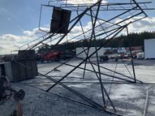 30FT TALL DEER STAND WITH 4X8 PLATFORM