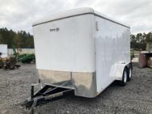 2023 CARRY-ON 7 X 14 T.A. ENCLOSED TRAILER