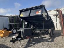 2025 SSI 6'10 X 12 T.A. DUMP TRAILER