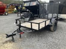 2024 CLAY'S 5 X 8 S.A. UTILITY TRAILER(A)