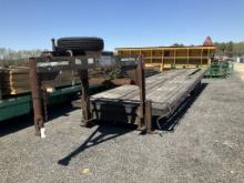 30' GOOSENECK TRAILER - NO TITLE
