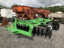 UNUSED IND. AMERICA 8' PULL OFF-SET DISC HARROW(A)