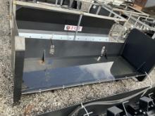 UNUSED JCT 84" SKID STEER PUSHER BOX(A)