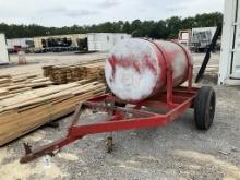 250 GALLON TANK ON TRAILER