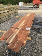 25PCS OF 1 X 4 X 8 CEDAR LUMBER(A)