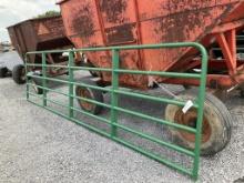 16' 6-BAR GATE - GREEN - DENTED(A)