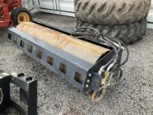(1178)72" SKID STEER VIBRATORY ROLLER