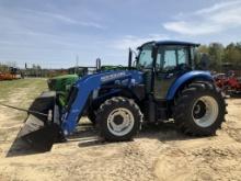 NEW HOLLAND T495 W/ LOADER(A)