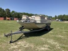 1999 SEA ARK 23' ALUMINUM BOAT