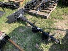 UNUSED GIYI MINI SKID STEER AUGER W/ 12" BIT