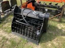 UNUSED GIYI GY-JBD MINI SKID STEER MIXING BUCKET