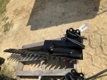 UNUSED MIVA EXCAVATOR HEDGE TRIMMER