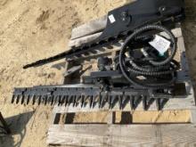 UNUSED MIVA EXCAVATOR HEDGE TRIMMER