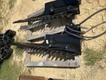 UNUSED MIVA EXCAVATOR HEDGE TRIMMER