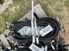 UNUSED LOT OF MINI EXCAVATOR HYDRAULIC HOSES