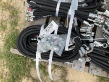 UNUSED LOT OF MINI EXCAVATOR HYDRAULIC HOSES