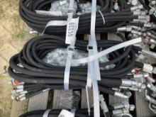 UNUSED LOT OF MINI EXCAVATOR HYDRAULIC HOSES