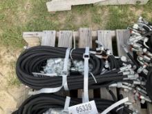UNUSED LOT OF MINI EXCAVATOR HYDRAULIC HOSES