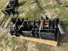 (8)UNUSED MIVA MINI EXCAVATOR ATTACHMENTS