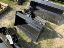 UNUSED MIVA 24" TILTING EXCAVATOR BUCKET