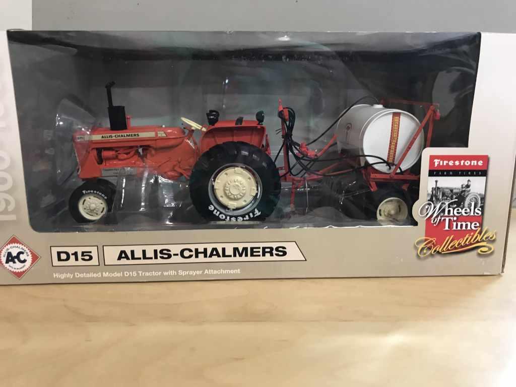 2008 AC D-15, With AC #30 Sprayer - 2008 Orange Spectacular