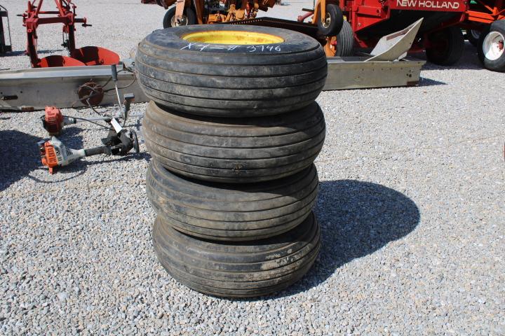 Tires 11L X 15SL  On 6 Hole Implement Tim  X4=$