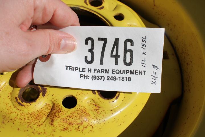 Tires 11L X 15SL  On 6 Hole Implement Tim  X4=$