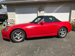 2001 Honda S2000 Convertible