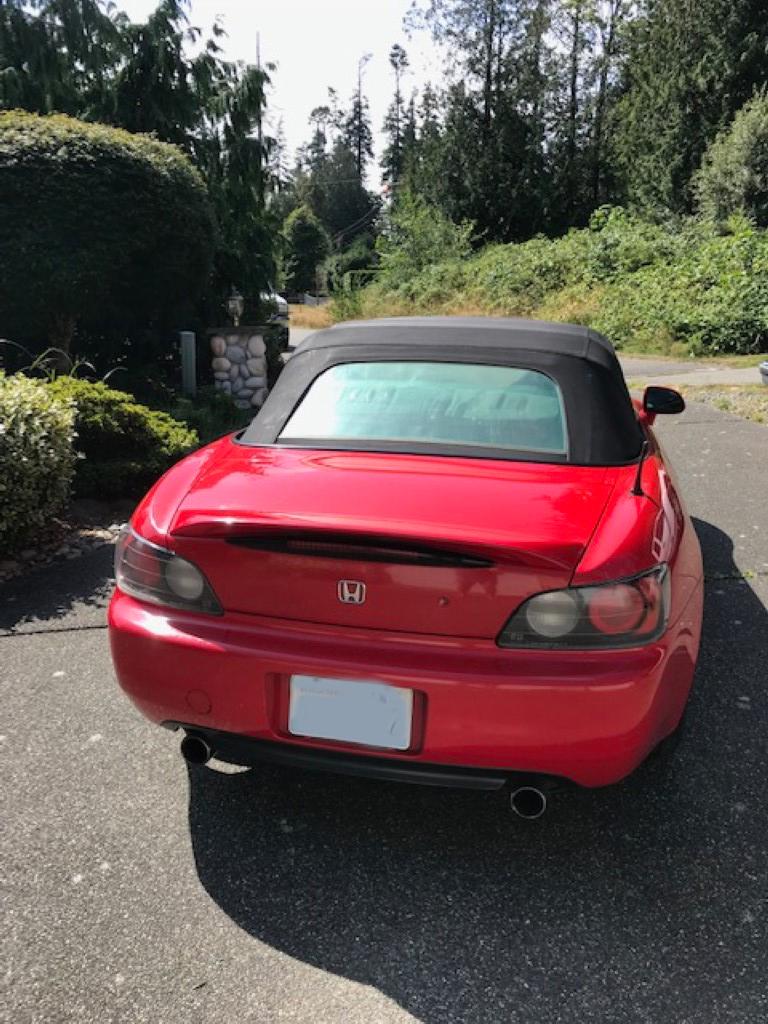 2001 Honda S2000 Convertible