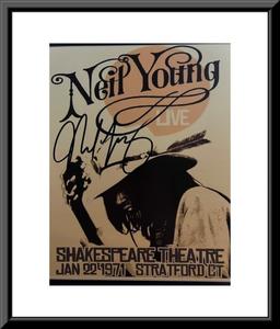 Crosby_Neil Young signed photos