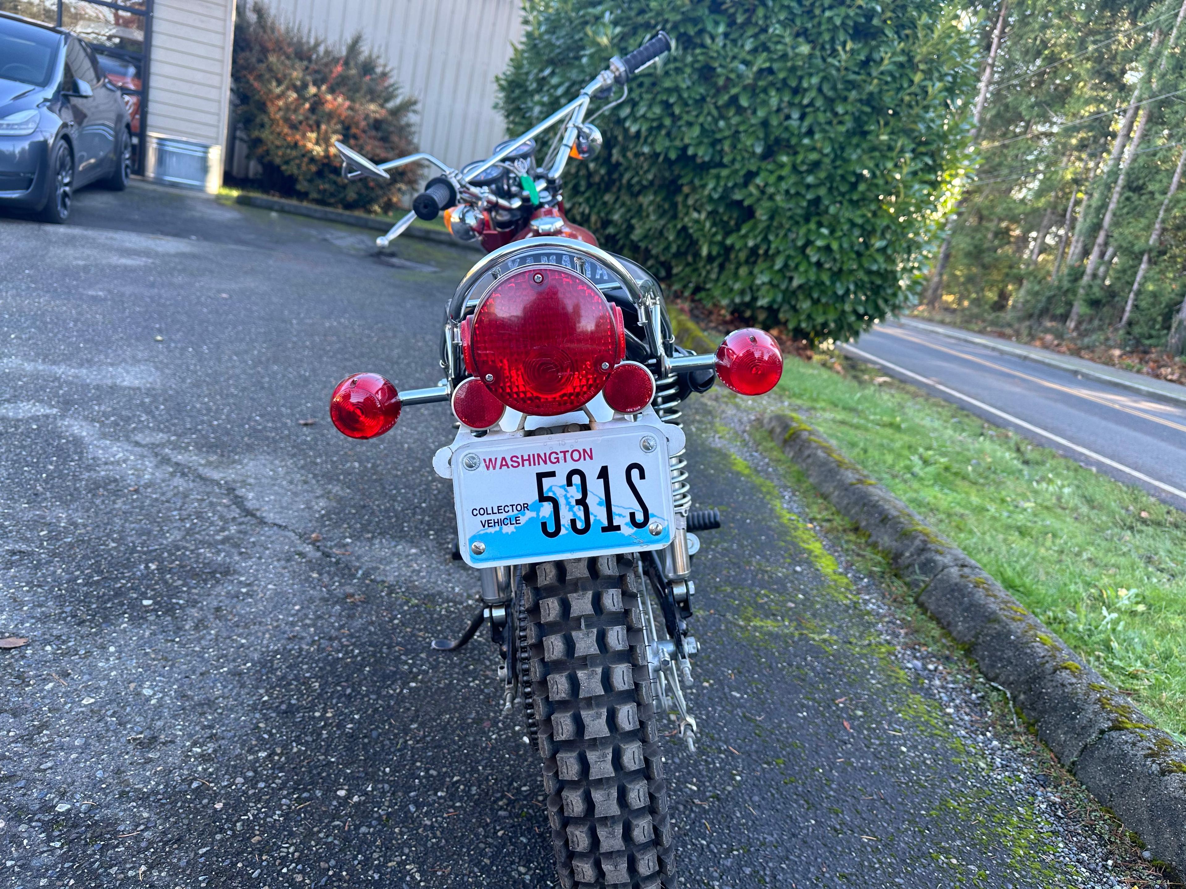 1973 Yamaha CT3 Enduro 175 Motorcycle