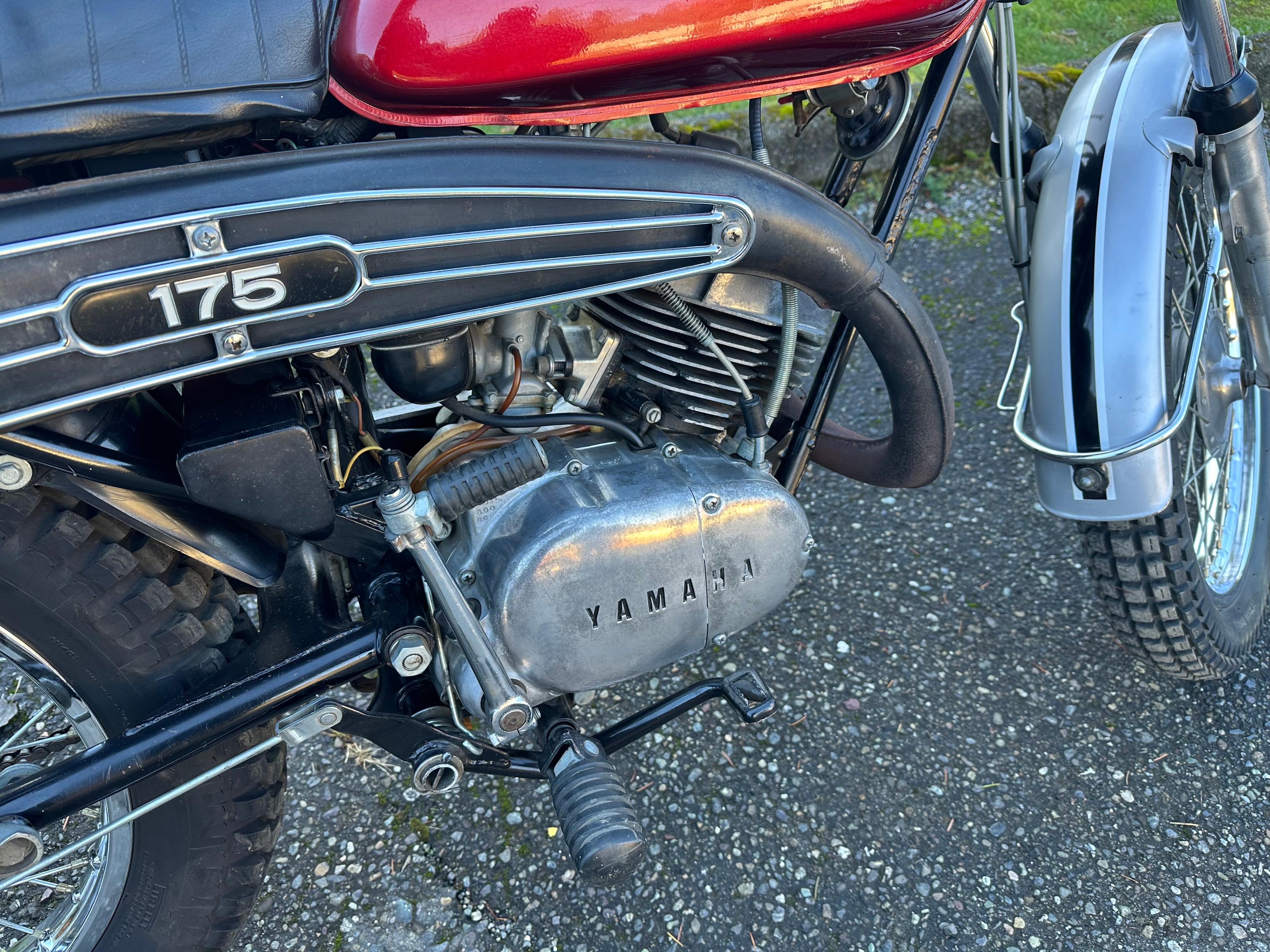 1973 Yamaha CT3 Enduro 175 Motorcycle