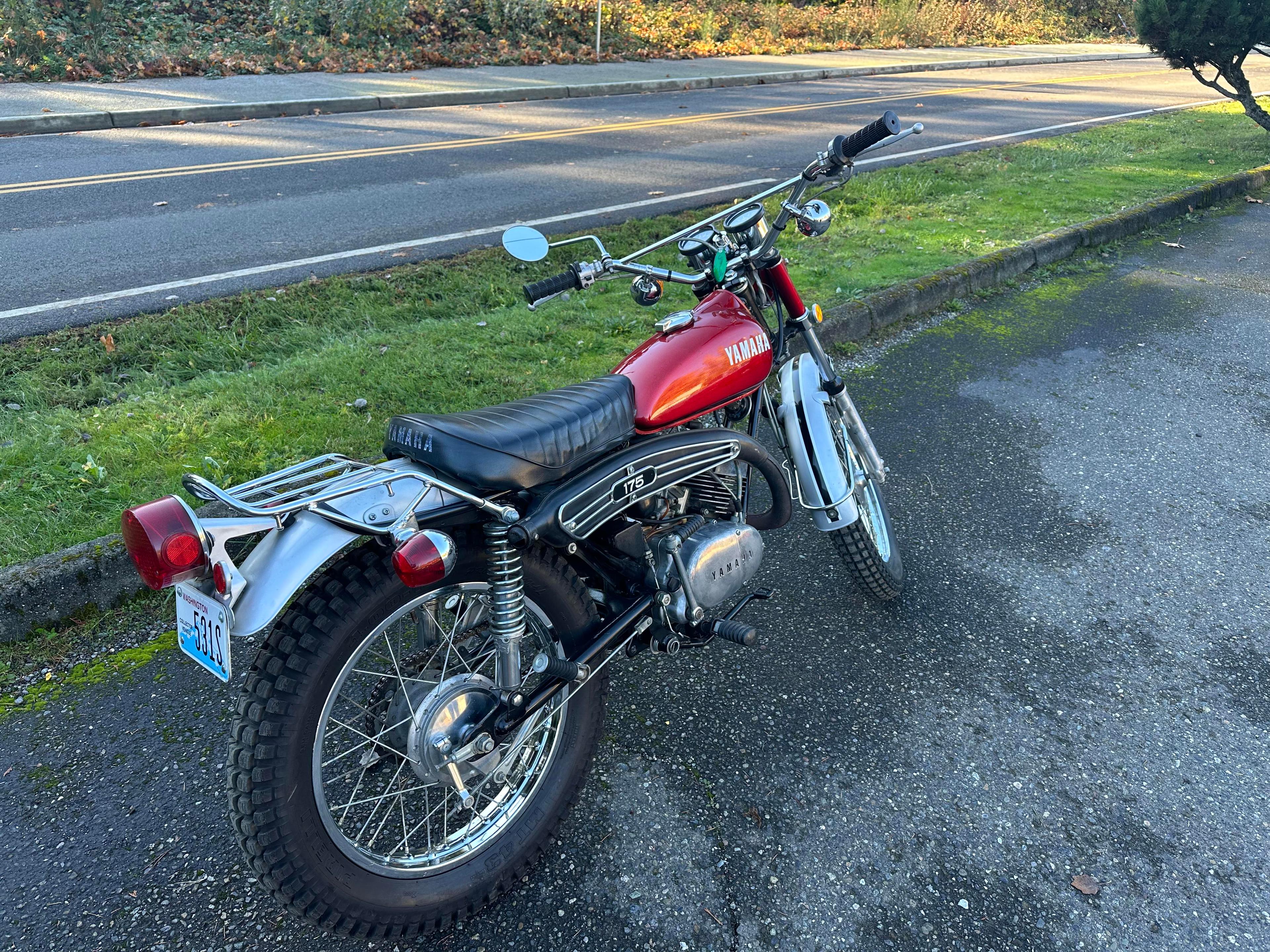 1973 Yamaha CT3 Enduro 175 Motorcycle