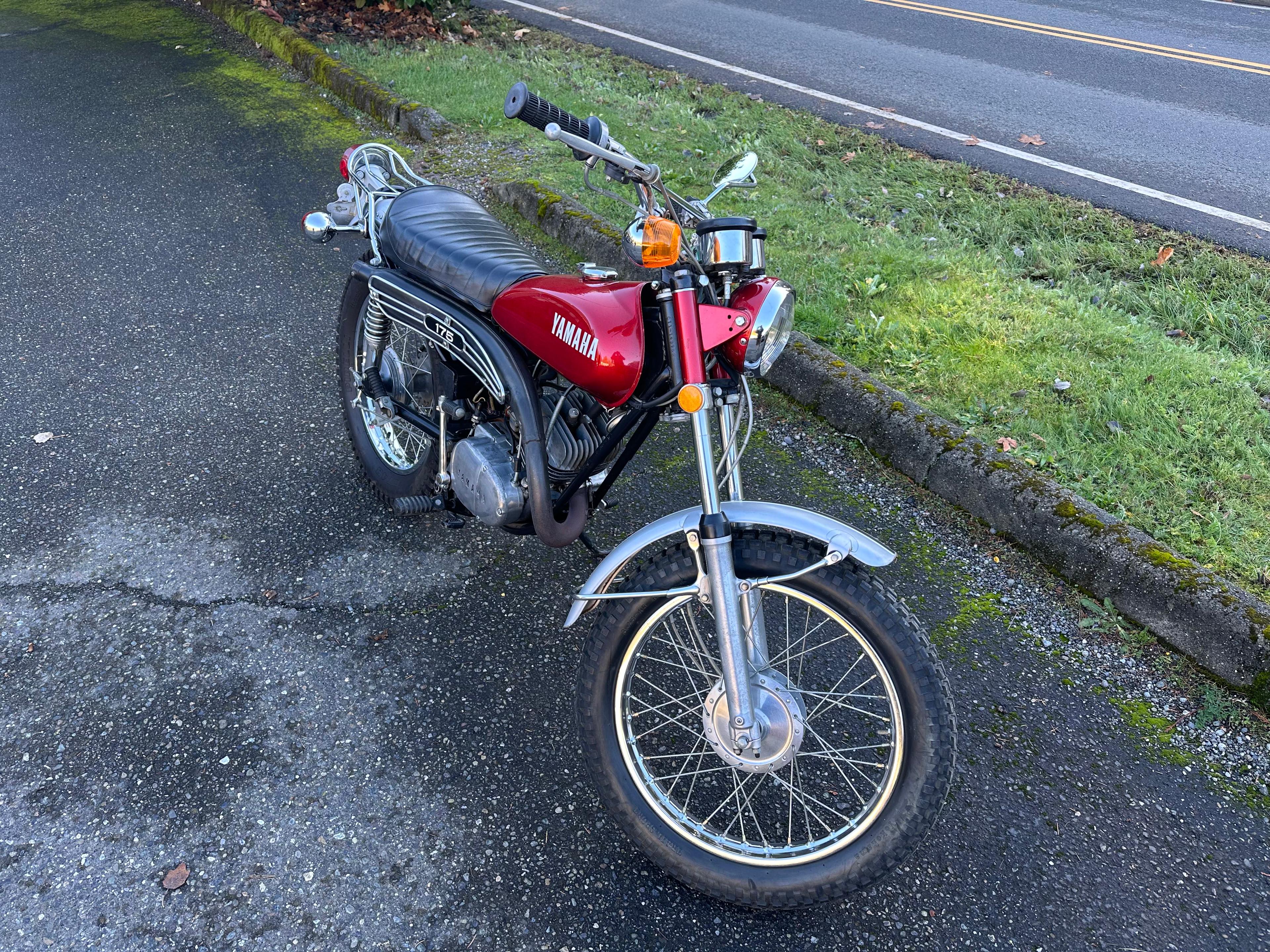 1973 Yamaha CT3 Enduro 175 Motorcycle