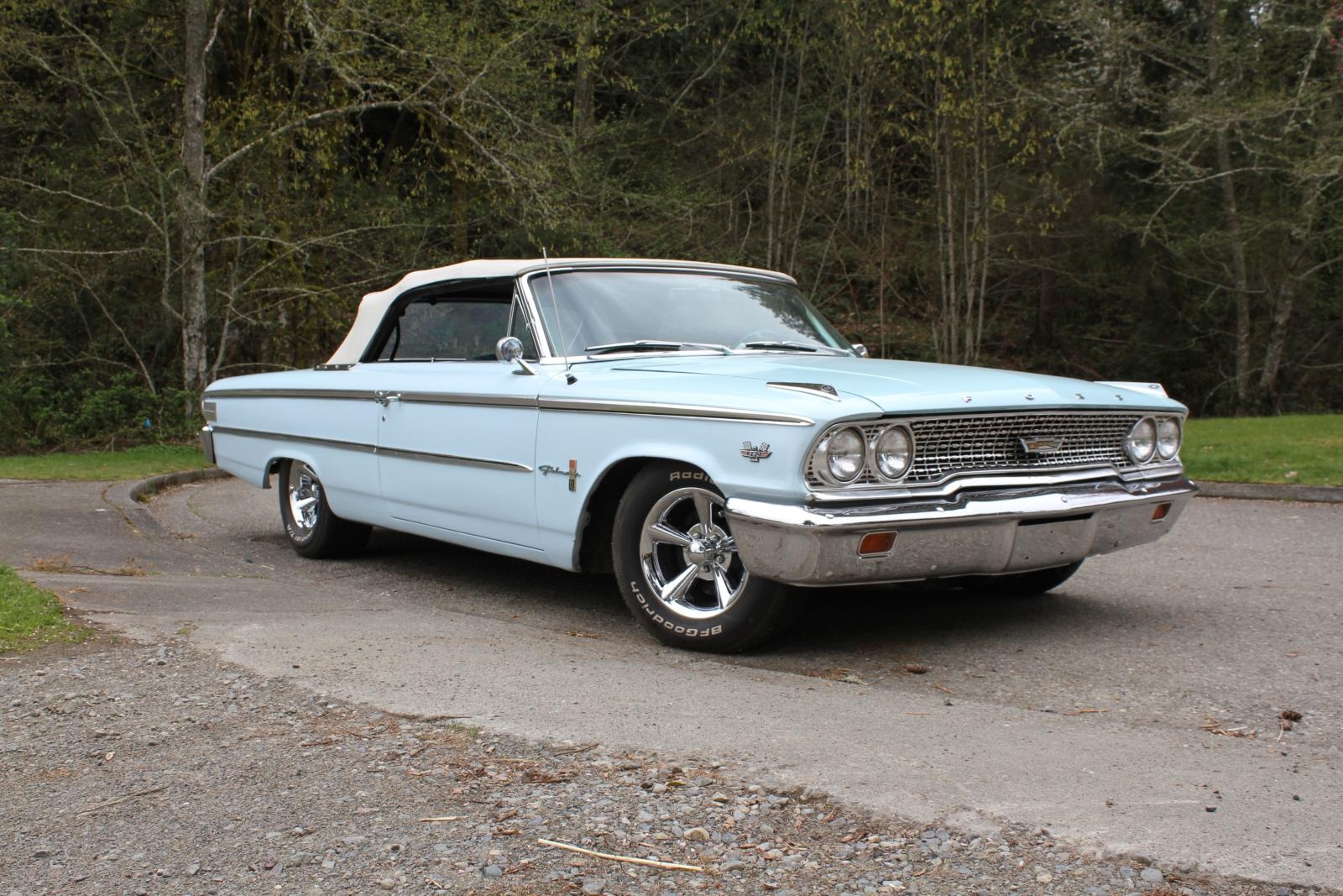 1963 Ford Galaxie 500XL Convertible V8 390 4-spd manual