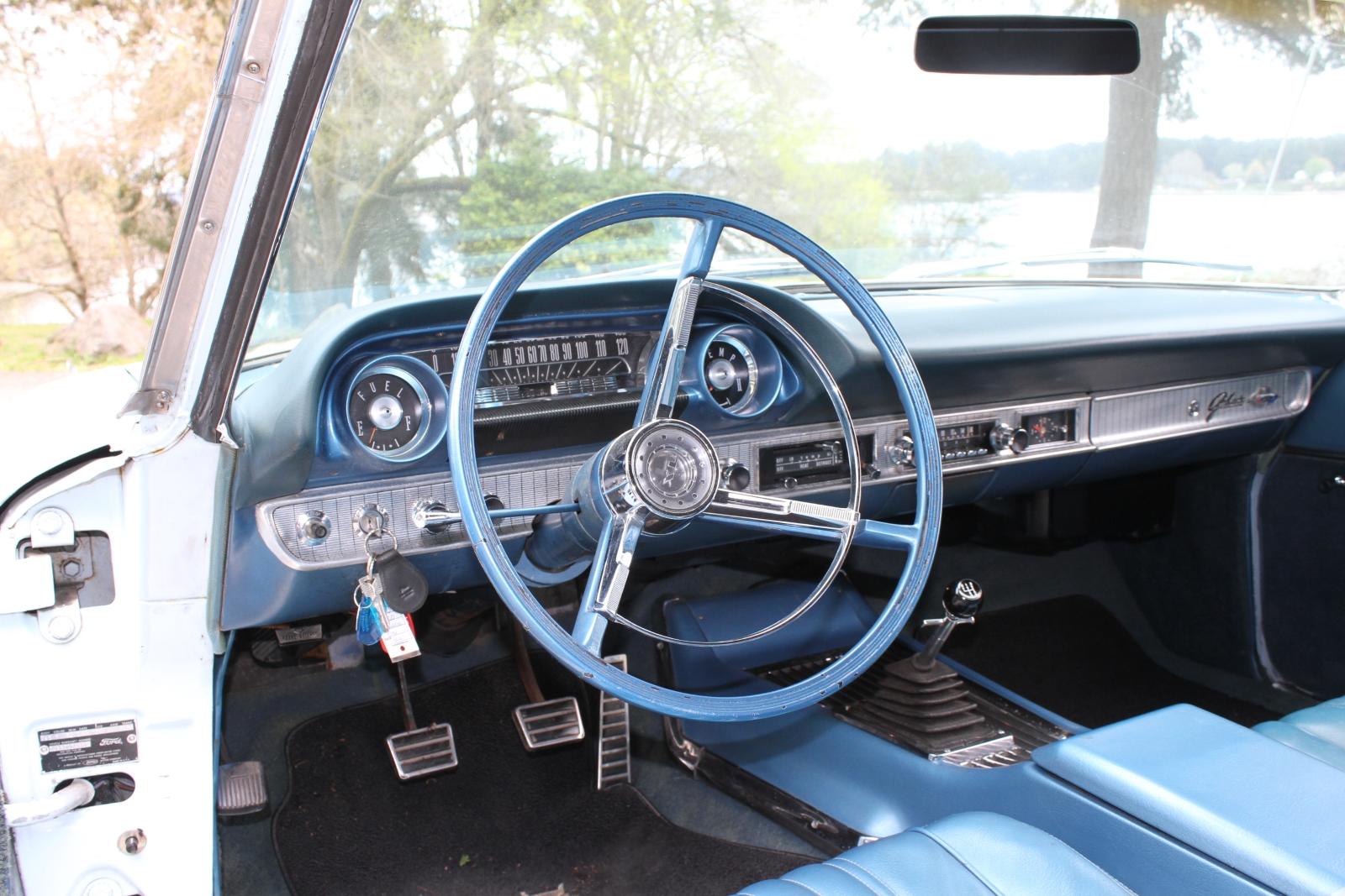 1963 Ford Galaxie 500XL Convertible V8 390 4-spd manual