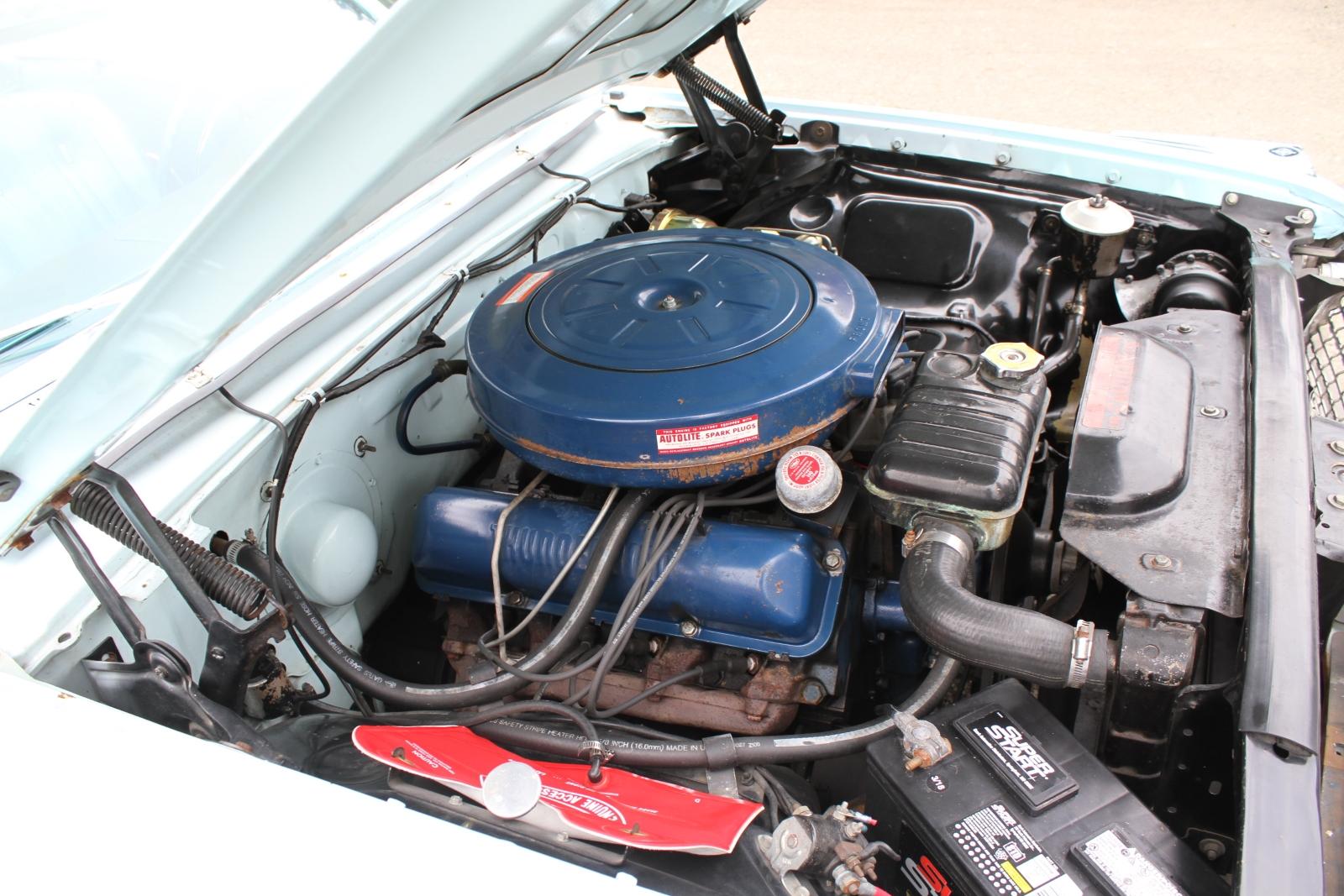 1963 Ford Galaxie 500XL Convertible V8 390 4-spd manual