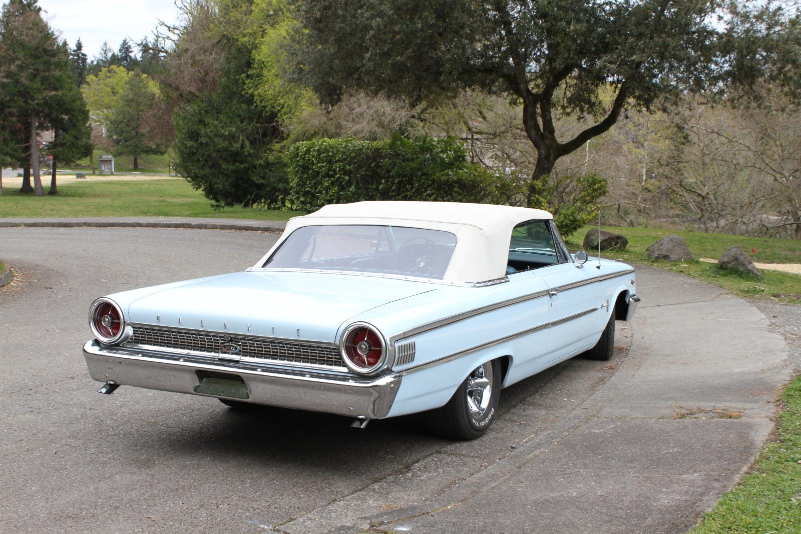 1963 Ford Galaxie 500XL Convertible V8 390 4-spd manual