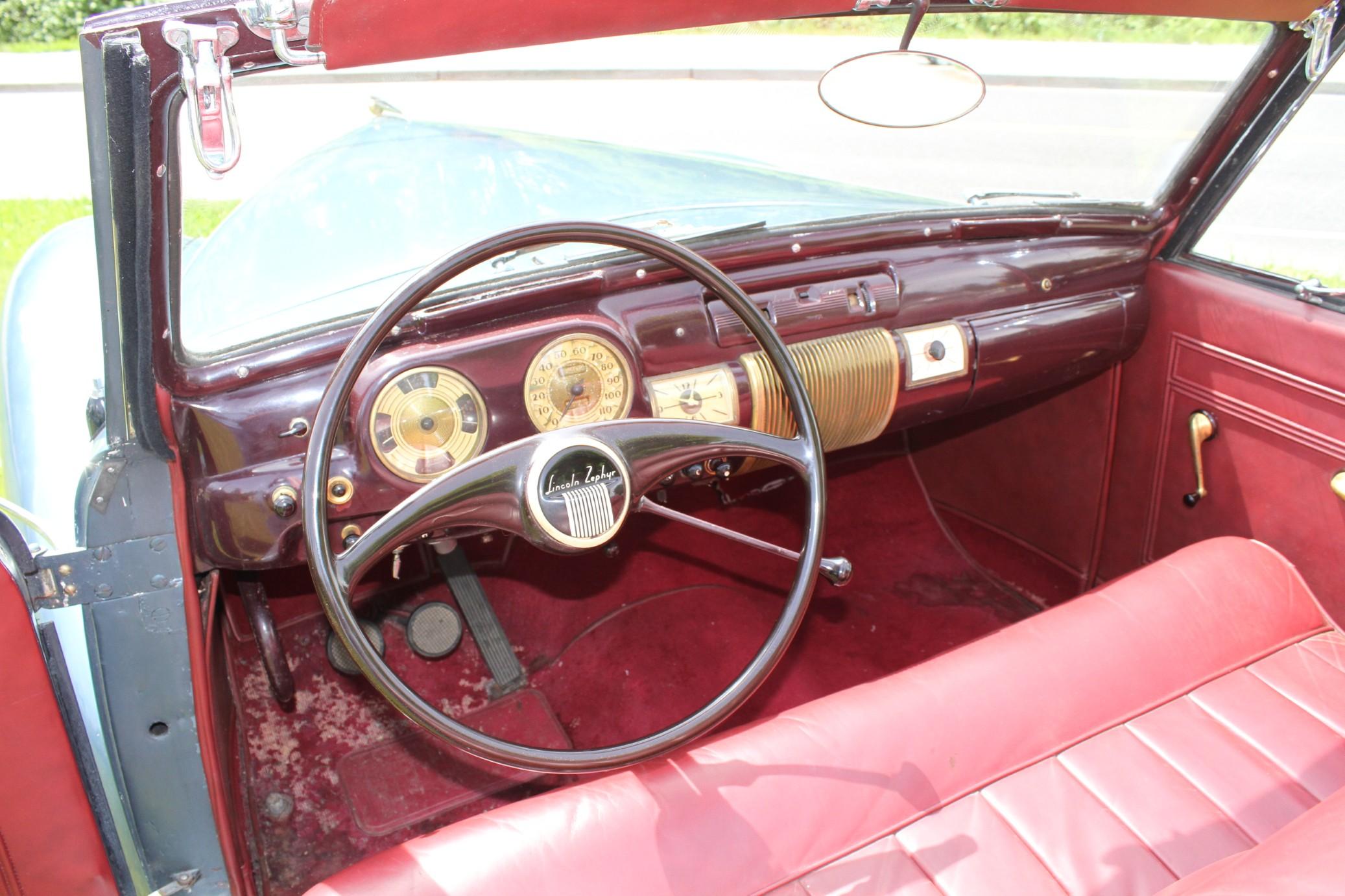 1940 Lincoln Zephyr Convertible