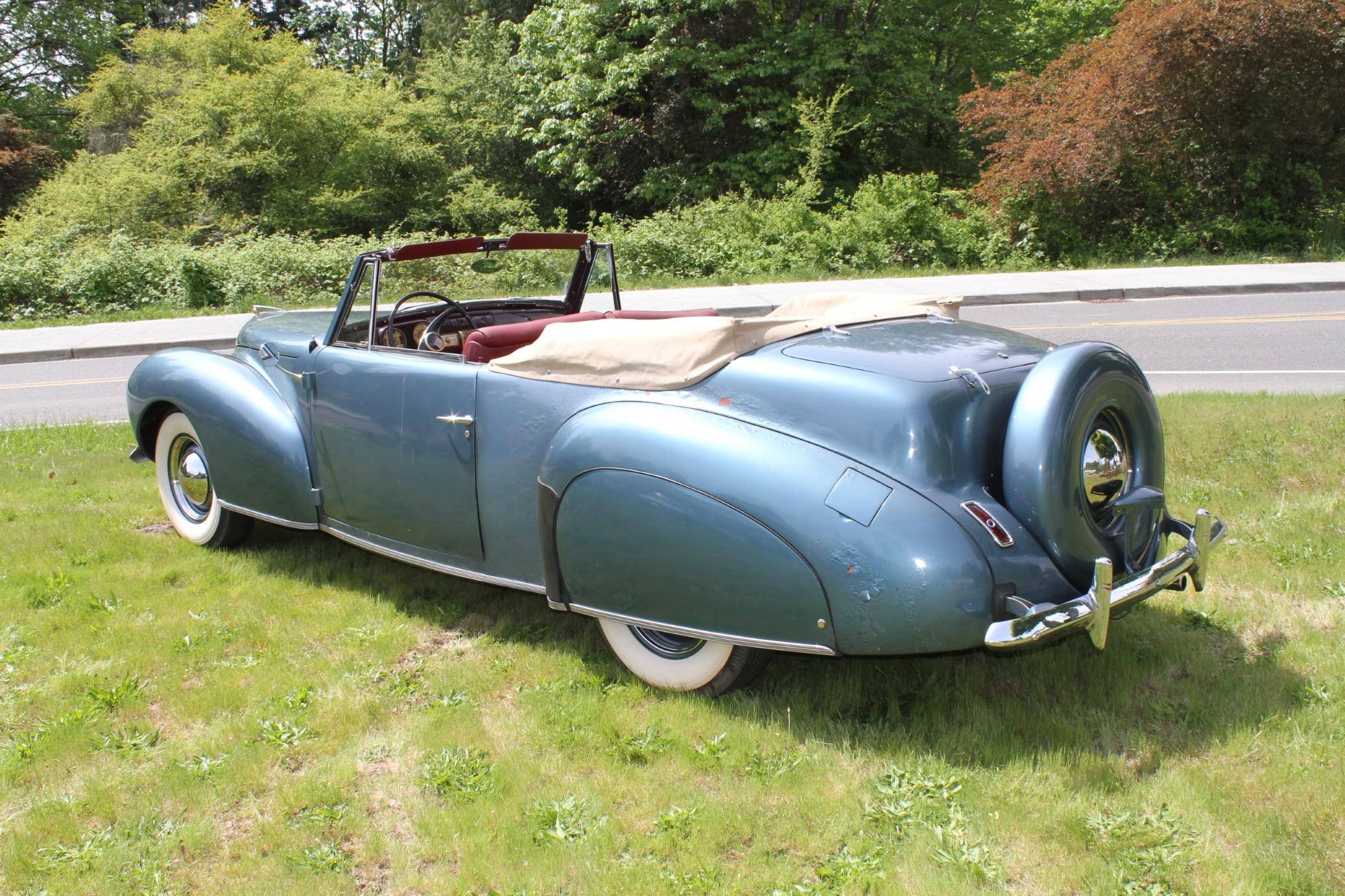 1940 Lincoln Zephyr Convertible