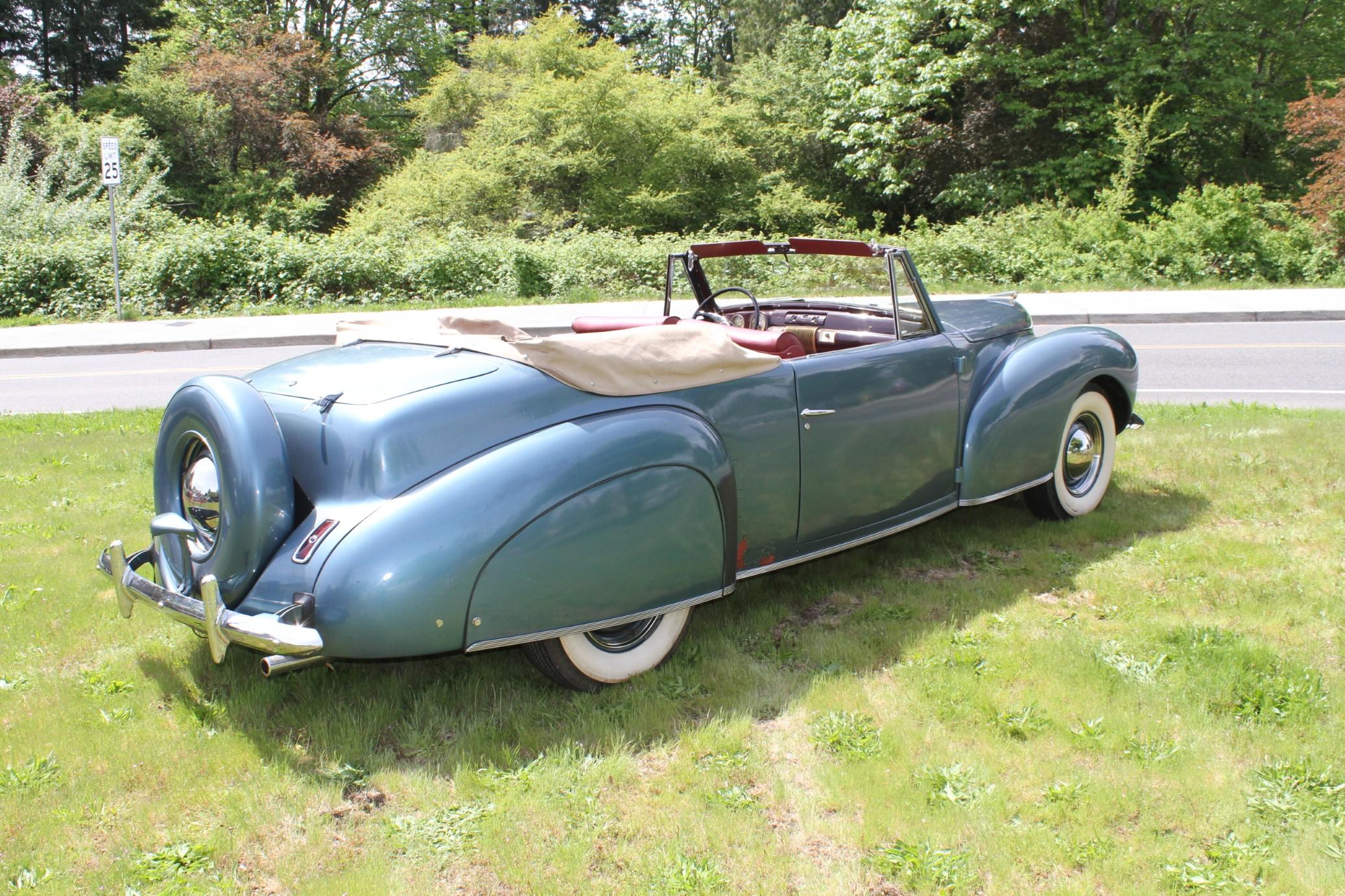 1940 Lincoln Zephyr Convertible