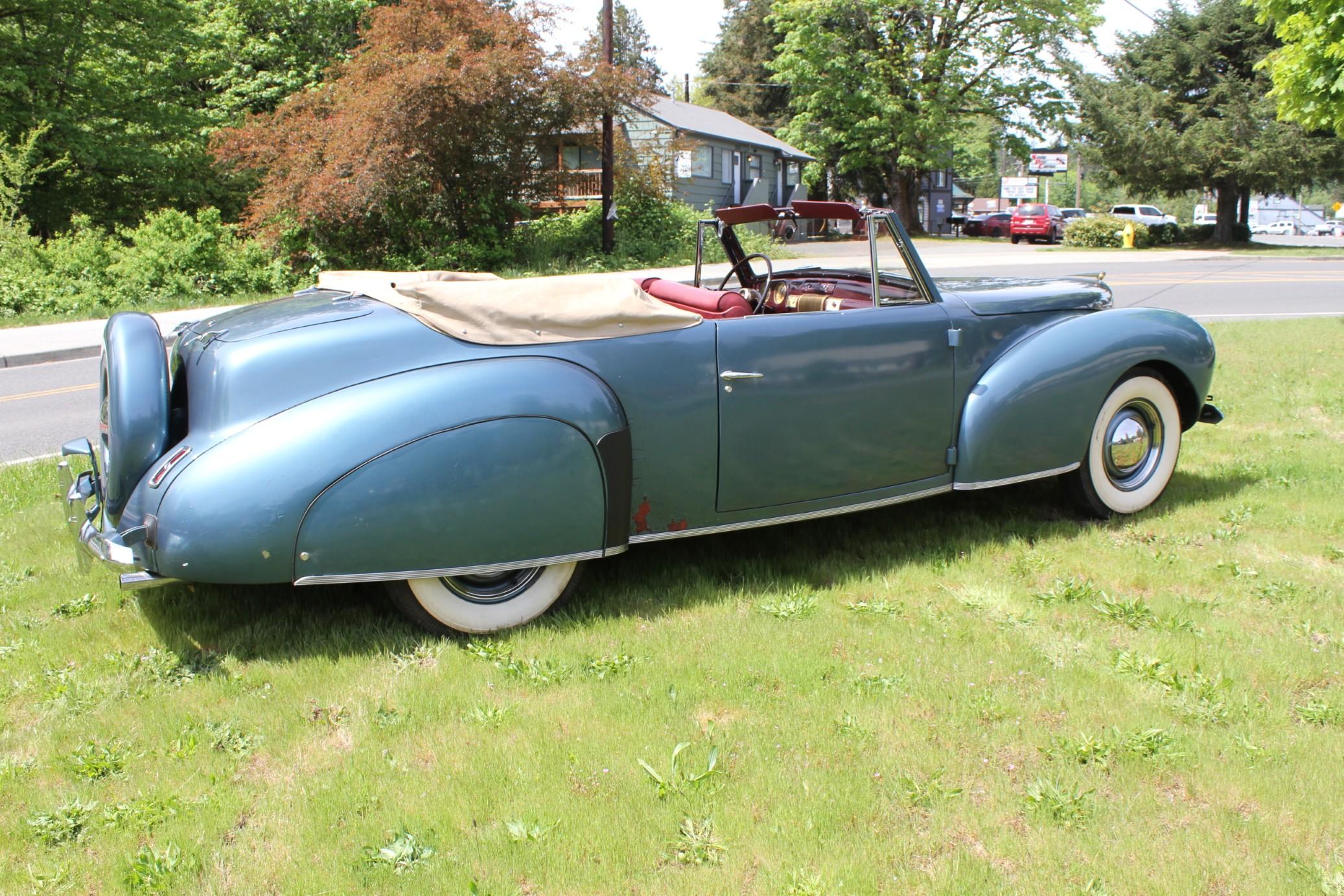 1940 Lincoln Zephyr Convertible