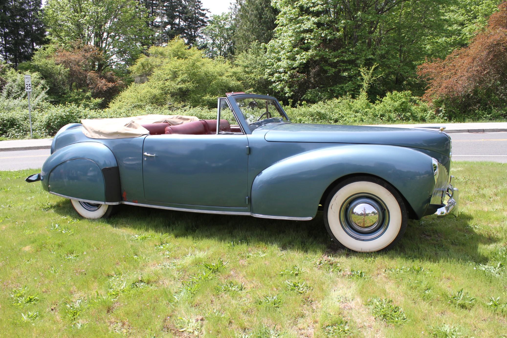 1940 Lincoln Zephyr Convertible