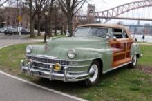 1947 Chrysler Town and Country Woodie Convertible