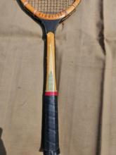Vintage Wooden Finalist Tennis Racket